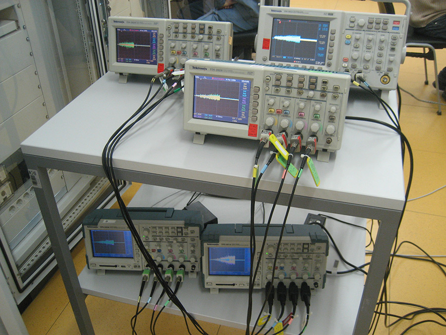 Meritve elektromagnetne združljivosti (EMC) na sekundarni opremi ob stikalnih manipulacijah v RTP